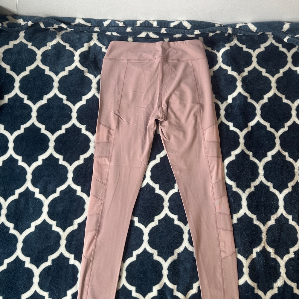 Garage Pink Side Mesh Leggings